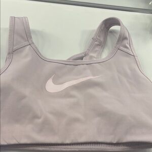 Nike Light Gray Sports Bra